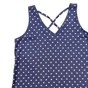 NWT LOFT Polka Dot Tank Top Medium